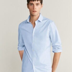 Slim fit cotton shirt